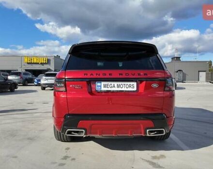 Красный Ленд Ровер Рендж Ровер Спорт, объемом двигателя 2.99 л и пробегом 111 тыс. км за 64990 $, фото 5 на Automoto.ua