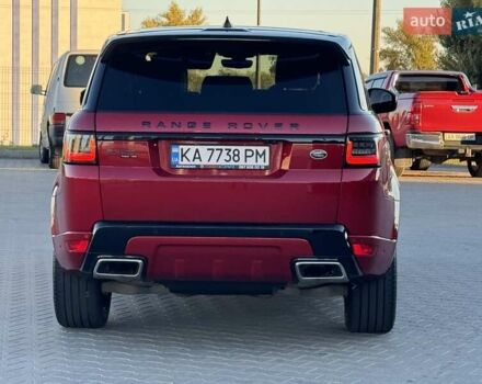Червоний Ленд Ровер Range Rover Sport, об'ємом двигуна 5 л та пробігом 90 тис. км за 58900 $, фото 12 на Automoto.ua
