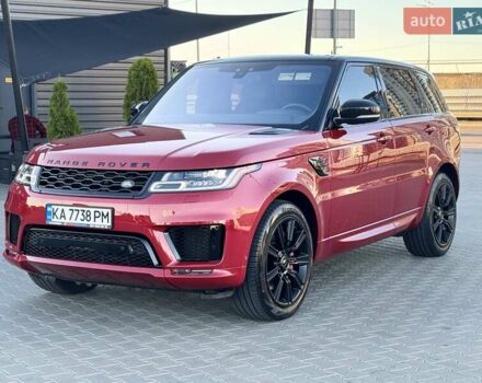 Червоний Ленд Ровер Range Rover Sport, об'ємом двигуна 5 л та пробігом 90 тис. км за 58900 $, фото 19 на Automoto.ua