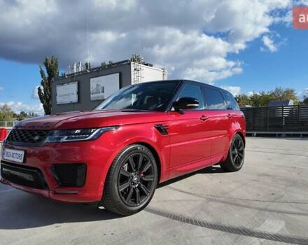 Красный Ленд Ровер Рендж Ровер Спорт, объемом двигателя 2.99 л и пробегом 111 тыс. км за 64990 $, фото 1 на Automoto.ua