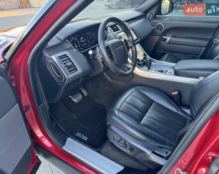 Червоний Ленд Ровер Range Rover Sport, об'ємом двигуна 5 л та пробігом 90 тис. км за 58900 $, фото 29 на Automoto.ua