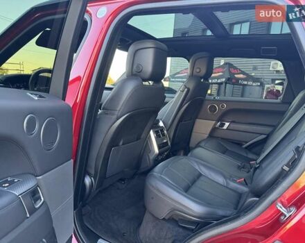 Червоний Ленд Ровер Range Rover Sport, об'ємом двигуна 5 л та пробігом 90 тис. км за 58900 $, фото 33 на Automoto.ua