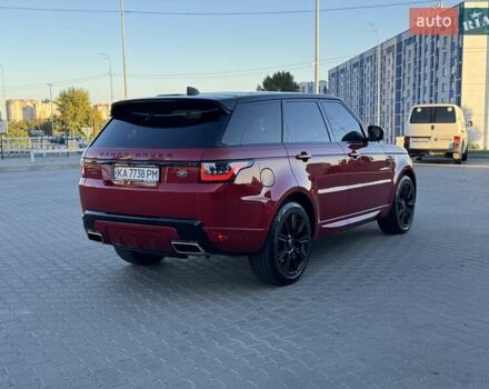 Червоний Ленд Ровер Range Rover Sport, об'ємом двигуна 5 л та пробігом 90 тис. км за 58900 $, фото 7 на Automoto.ua