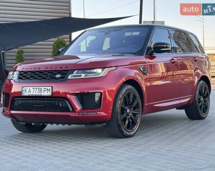 Червоний Ленд Ровер Range Rover Sport, об'ємом двигуна 5 л та пробігом 90 тис. км за 58900 $, фото 15 на Automoto.ua