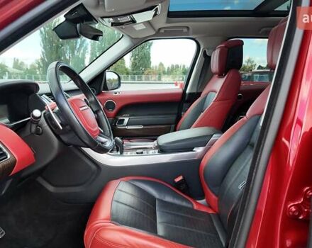 Красный Ленд Ровер Рендж Ровер Спорт, объемом двигателя 2.99 л и пробегом 111 тыс. км за 64990 $, фото 11 на Automoto.ua