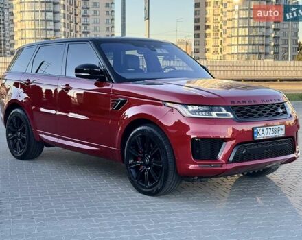Червоний Ленд Ровер Range Rover Sport, об'ємом двигуна 5 л та пробігом 90 тис. км за 58900 $, фото 3 на Automoto.ua