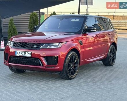 Червоний Ленд Ровер Range Rover Sport, об'ємом двигуна 5 л та пробігом 90 тис. км за 58900 $, фото 9 на Automoto.ua