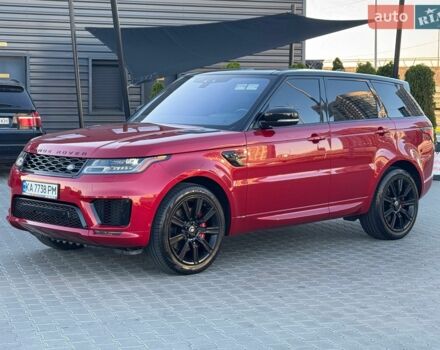 Червоний Ленд Ровер Range Rover Sport, об'ємом двигуна 5 л та пробігом 98 тис. км за 49900 $, фото 10 на Automoto.ua