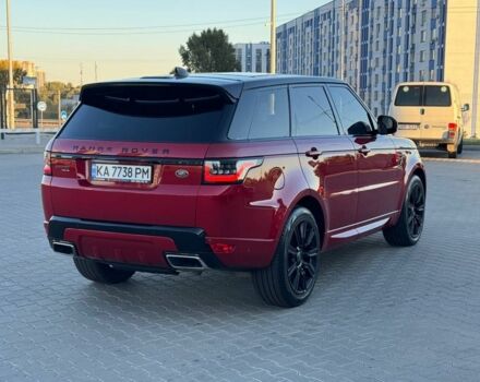 Червоний Ленд Ровер Range Rover Sport, об'ємом двигуна 5 л та пробігом 95 тис. км за 52094 $, фото 2 на Automoto.ua