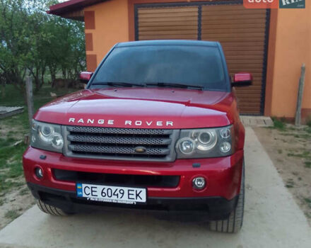 Червоний Ленд Ровер Range Rover Sport, об'ємом двигуна 4.2 л та пробігом 179 тис. км за 9515 $, фото 1 на Automoto.ua