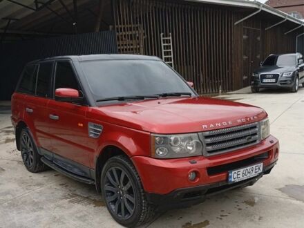 Червоний Ленд Ровер Range Rover Sport, об'ємом двигуна 4.2 л та пробігом 177 тис. км за 8711 $, фото 1 на Automoto.ua