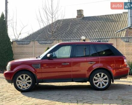 Червоний Ленд Ровер Range Rover Sport, об'ємом двигуна 4.2 л та пробігом 134 тис. км за 11000 $, фото 1 на Automoto.ua