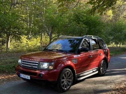 Червоний Ленд Ровер Range Rover Sport, об'ємом двигуна 4.2 л та пробігом 156 тис. км за 12500 $, фото 1 на Automoto.ua