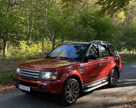 Червоний Ленд Ровер Range Rover Sport, об'ємом двигуна 4.2 л та пробігом 156 тис. км за 12500 $, фото 1 на Automoto.ua
