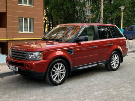 Ленд Ровер Рендж Ровер Спорт 2007 в Киеве на Automoto.ua Красный Ленд Ровер Рендж Ровер Спорт, объемом двигателя 2.7 л и пробегом 112 тыс. км за 15900 $, фото 1 на Automoto.ua