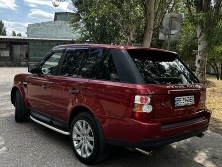 Червоний Ленд Ровер Range Rover Sport, об'ємом двигуна 4.2 л та пробігом 228 тис. км за 9500 $, фото 1 на Automoto.ua