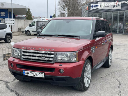 Ленд Ровер Range Rover Sport 2007 у Запоріжжя на Automoto.ua Червоний Ленд Ровер Range Rover Sport, об'ємом двигуна 4.2 л та пробігом 190 тис. км за 9900 $, фото 1 на Automoto.ua