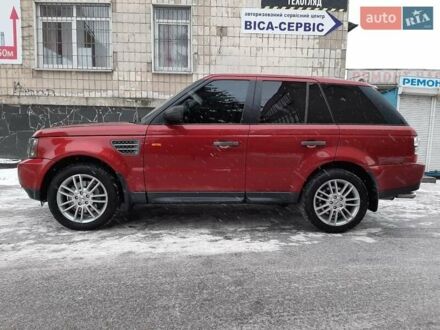 Красный Ленд Ровер Рендж Ровер Спорт, объемом двигателя 4.2 л и пробегом 175 тыс. км за 12200 $, фото 1 на Automoto.ua