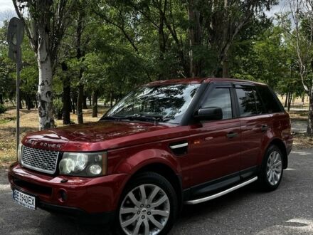 Червоний Ленд Ровер Range Rover Sport, об'ємом двигуна 4.2 л та пробігом 228 тис. км за 9165 $, фото 1 на Automoto.ua