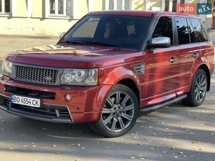 Ленд Ровер Range Rover Sport 2007 у Тернополі на Automoto.ua Червоний Ленд Ровер Range Rover Sport, об'ємом двигуна 4.2 л та пробігом 192 тис. км за 12900 $, фото 1 на Automoto.ua