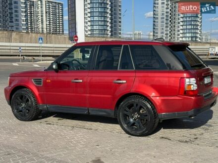 Червоний Ленд Ровер Range Rover Sport, об'ємом двигуна 4.4 л та пробігом 170 тис. км за 9000 $, фото 1 на Automoto.ua