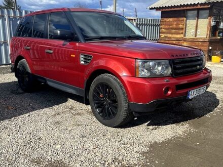 Ленд Ровер Range Rover Sport 2007 у Балаклее на Automoto.ua Червоний Ленд Ровер Range Rover Sport, об'ємом двигуна 4.4 л та пробігом 191 тис. км за 13500 $, фото 1 на Automoto.ua