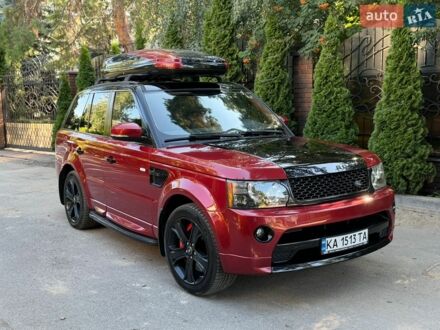 Червоний Ленд Ровер Range Rover Sport, об'ємом двигуна 4.39 л та пробігом 256 тис. км за 8900 $, фото 1 на Automoto.ua