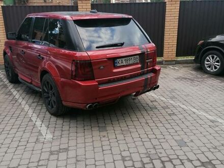 Ленд Ровер Range Rover Sport 2008 у Києві на Automoto.ua Червоний Ленд Ровер Range Rover Sport, об'ємом двигуна 4.2 л та пробігом 206 тис. км за 11999 $, фото 1 на Automoto.ua