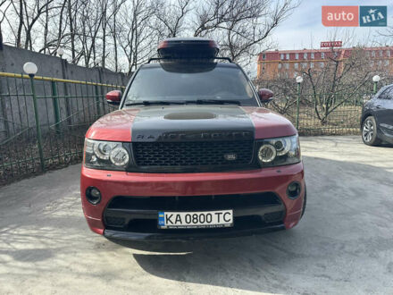 Червоний Ленд Ровер Range Rover Sport, об'ємом двигуна 4.4 л та пробігом 230 тис. км за 13000 $, фото 1 на Automoto.ua