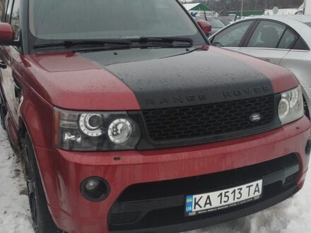Червоний Ленд Ровер Range Rover Sport, об'ємом двигуна 4.4 л та пробігом 161 тис. км за 14500 $, фото 1 на Automoto.ua