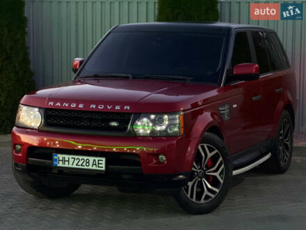 Червоний Ленд Ровер Range Rover Sport, об'ємом двигуна 5 л та пробігом 165 тис. км за 9999 $, фото 1 на Automoto.ua