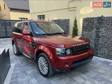 Ленд Ровер Range Rover Sport 2012 у Хусте на Automoto.ua Червоний Ленд Ровер Range Rover Sport, об'ємом двигуна 3 л та пробігом 284 тис. км за 10300 $, фото 1 на Automoto.ua