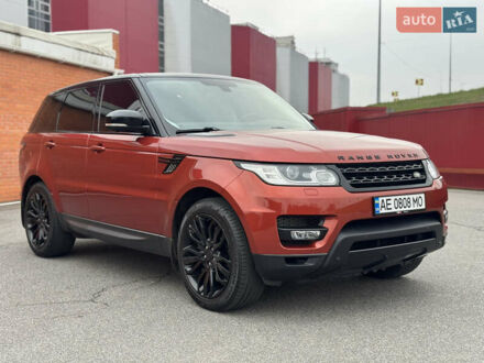 Червоний Ленд Ровер Range Rover Sport, об'ємом двигуна 3 л та пробігом 242 тис. км за 22500 $, фото 1 на Automoto.ua