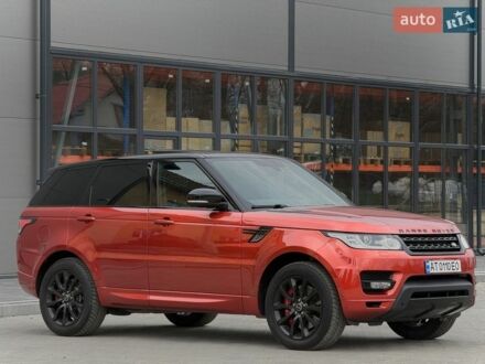 Красный Ленд Ровер Рендж Ровер Спорт, объемом двигателя 2.99 л и пробегом 168 тыс. км за 31000 $, фото 1 на Automoto.ua