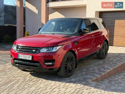 Червоний Ленд Ровер Range Rover Sport, об'ємом двигуна 5 л та пробігом 193 тис. км за 27000 $, фото 1 на Automoto.ua