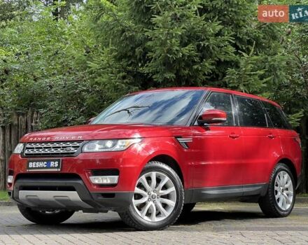 Червоний Ленд Ровер Range Rover Sport, об'ємом двигуна 3 л та пробігом 183 тис. км за 22490 $, фото 1 на Automoto.ua