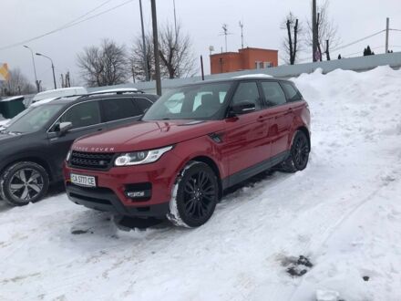 Червоний Ленд Ровер Range Rover Sport, об'ємом двигуна 3 л та пробігом 93 тис. км за 40500 $, фото 1 на Automoto.ua