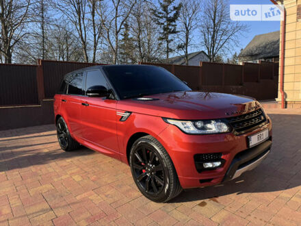Червоний Ленд Ровер Range Rover Sport, об'ємом двигуна 2.99 л та пробігом 133 тис. км за 42000 $, фото 1 на Automoto.ua