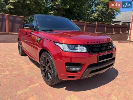Червоний Ленд Ровер Range Rover Sport, об'ємом двигуна 2.99 л та пробігом 148 тис. км за 33000 $, фото 1 на Automoto.ua