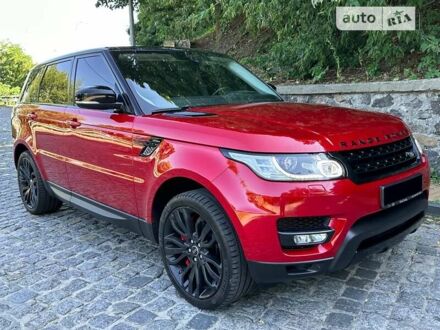 Червоний Ленд Ровер Range Rover Sport, об'ємом двигуна 3 л та пробігом 155 тис. км за 33800 $, фото 1 на Automoto.ua