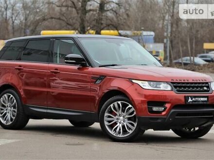 Ленд Ровер Range Rover Sport 2014 у Києві на Automoto.ua Червоний Ленд Ровер Range Rover Sport, об'ємом двигуна 3 л та пробігом 93 тис. км за 39900 $, фото 1 на Automoto.ua