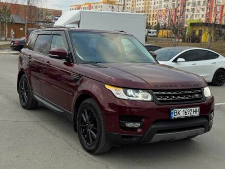 Червоний Ленд Ровер Range Rover Sport, об'ємом двигуна 3 л та пробігом 191 тис. км за 20612 $, фото 1 на Automoto.ua