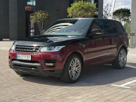 Червоний Ленд Ровер Range Rover Sport, об'ємом двигуна 2.99 л та пробігом 131 тис. км за 25500 $, фото 1 на Automoto.ua