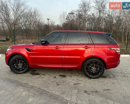 Красный Ленд Ровер Рендж Ровер Спорт, объемом двигателя 2.99 л и пробегом 255 тыс. км за 27500 $, фото 1 на Automoto.ua