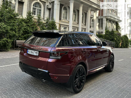 Червоний Ленд Ровер Range Rover Sport, об'ємом двигуна 2.99 л та пробігом 128 тис. км за 40000 $, фото 1 на Automoto.ua