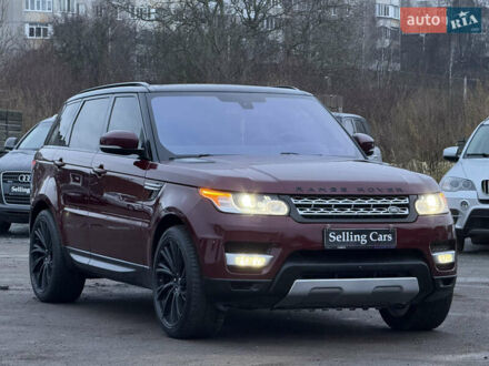 Червоний Ленд Ровер Range Rover Sport, об'ємом двигуна 3 л та пробігом 243 тис. км за 19999 $, фото 1 на Automoto.ua