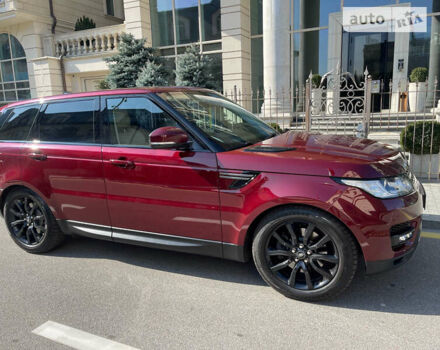 Червоний Ленд Ровер Range Rover Sport, об'ємом двигуна 2.99 л та пробігом 130 тис. км за 40000 $, фото 1 на Automoto.ua