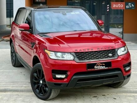 Червоний Ленд Ровер Range Rover Sport, об'ємом двигуна 3 л та пробігом 252 тис. км за 26900 $, фото 1 на Automoto.ua
