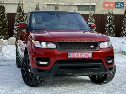 Красный Ленд Ровер Рендж Ровер Спорт, объемом двигателя 3 л и пробегом 200 тыс. км за 26500 $, фото 1 на Automoto.ua