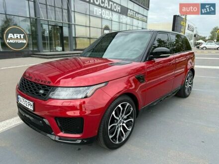 Червоний Ленд Ровер Range Rover Sport, об'ємом двигуна 3 л та пробігом 178 тис. км за 34500 $, фото 1 на Automoto.ua